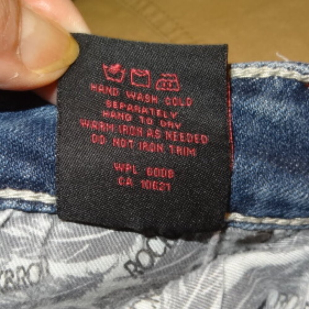 Rock & Roll Riding Jean w/Decorative Pockets - Picture 8 of 8